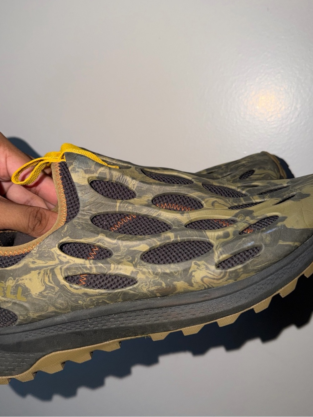 Merrell Hydro Runner OIive Camo Water Shoes J067027 US Men's Size 8 Hiking Gorp
